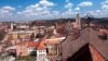 Lithuania -- View of the old Vilnius, 1990 